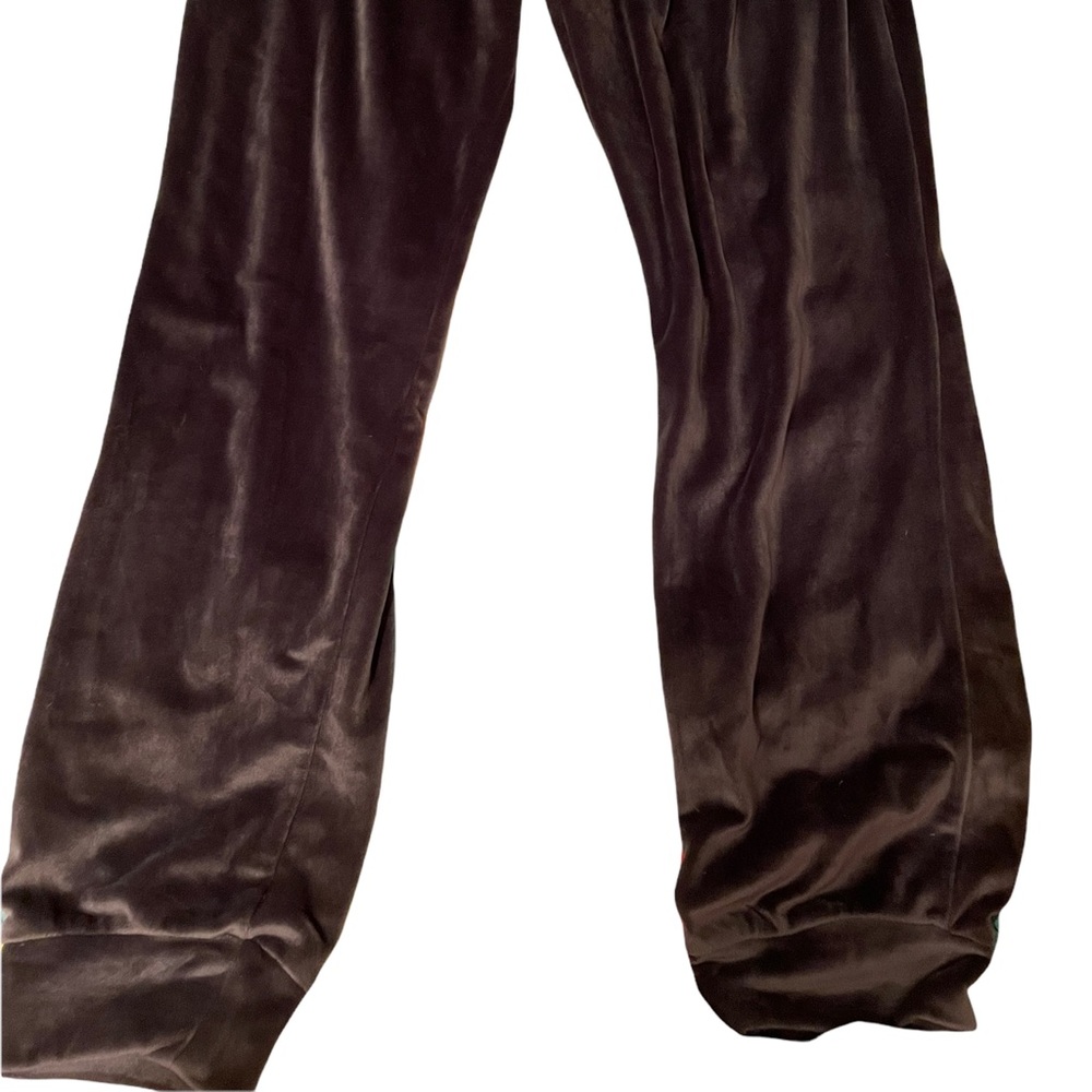 Yamamay Chenille Velour Velvet Joggers Track Suit Pants M Soft Gray